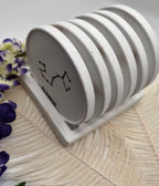 Zodiac Coaster Set with Stand