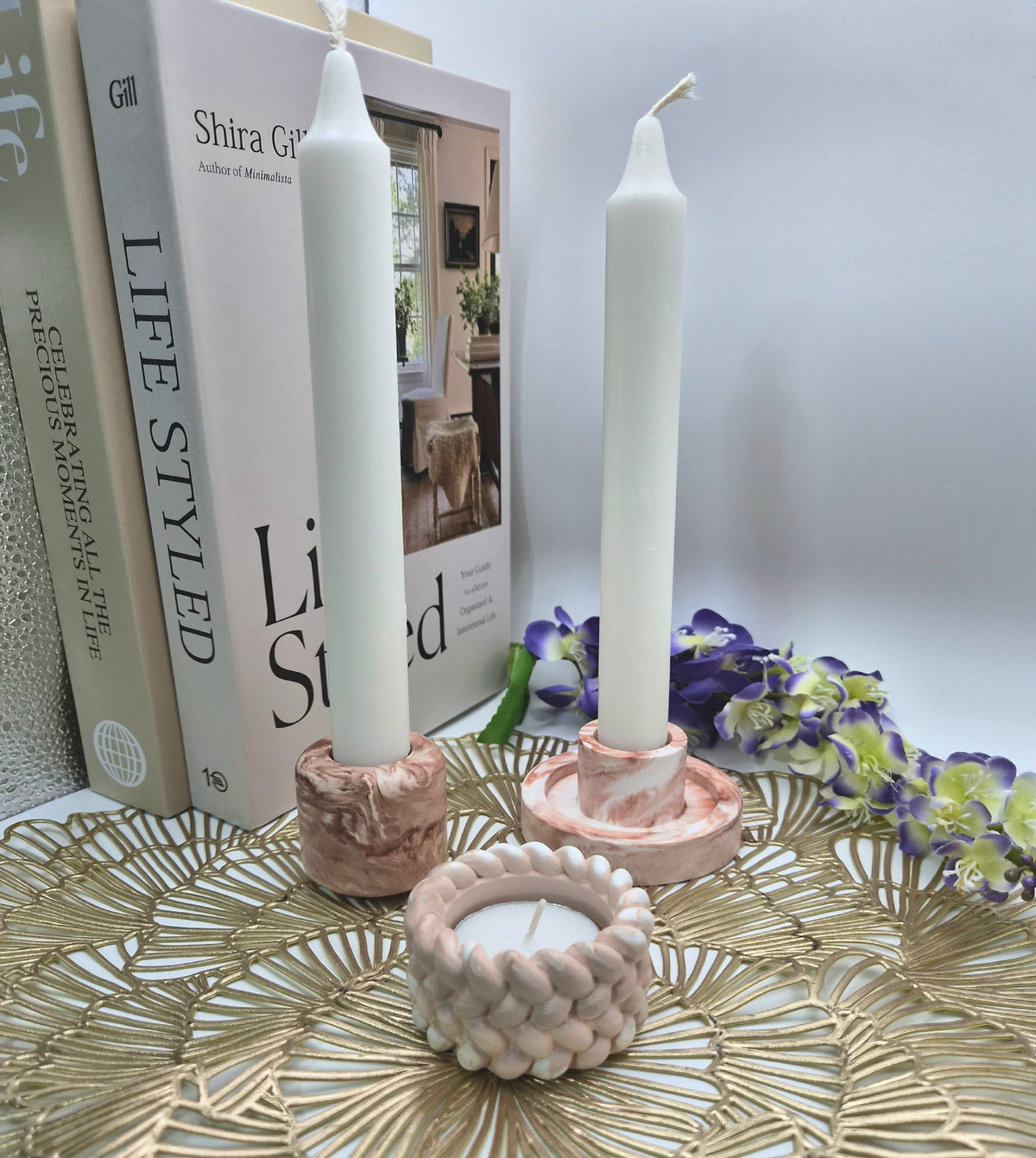 Rings Candlestick Holder