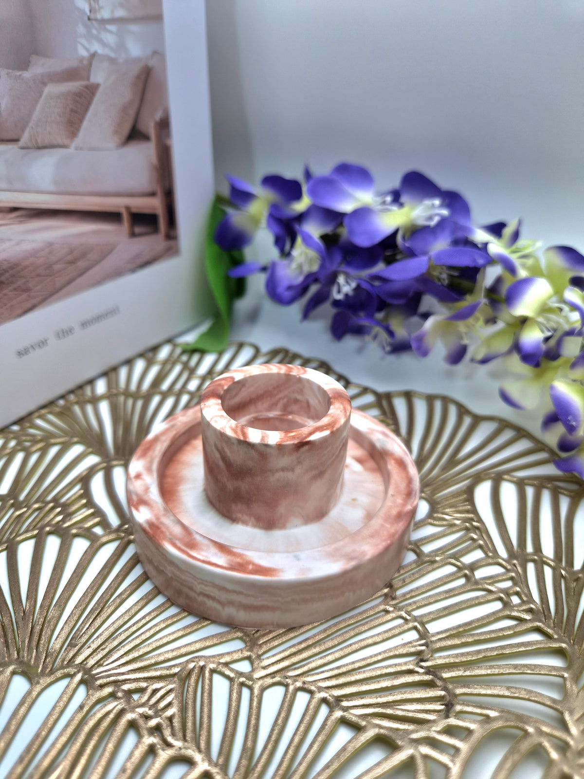 Rings Candlestick Holder